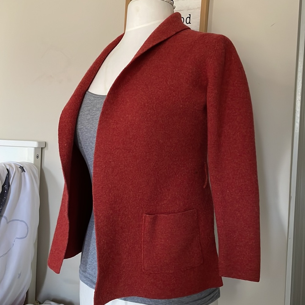 Tweeds patch pocket black jacket - Picture 2 of 6